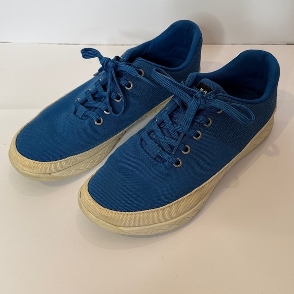 NOBULL Shoes - No Bull Sky Trainer Canvas Shoe Blue and White size 10
